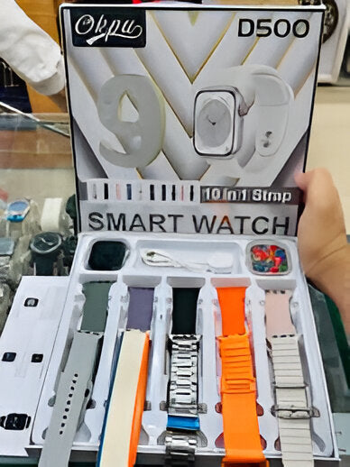 D500 10 in 1 Smart Watch